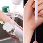 16 Pcs  Straws Replacement Set for Kids  12 Ounce, 6Pcs  Replacement Straws, 6Pcs Silicone Straw Stems, and 3Pcs Straw Cleaning Brushes with Bottle Cleaning Brush - Image 2